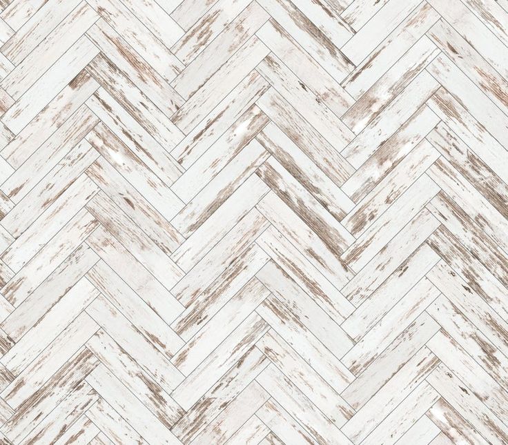 a white and brown chevroned tile wallpaper with wood grains on it