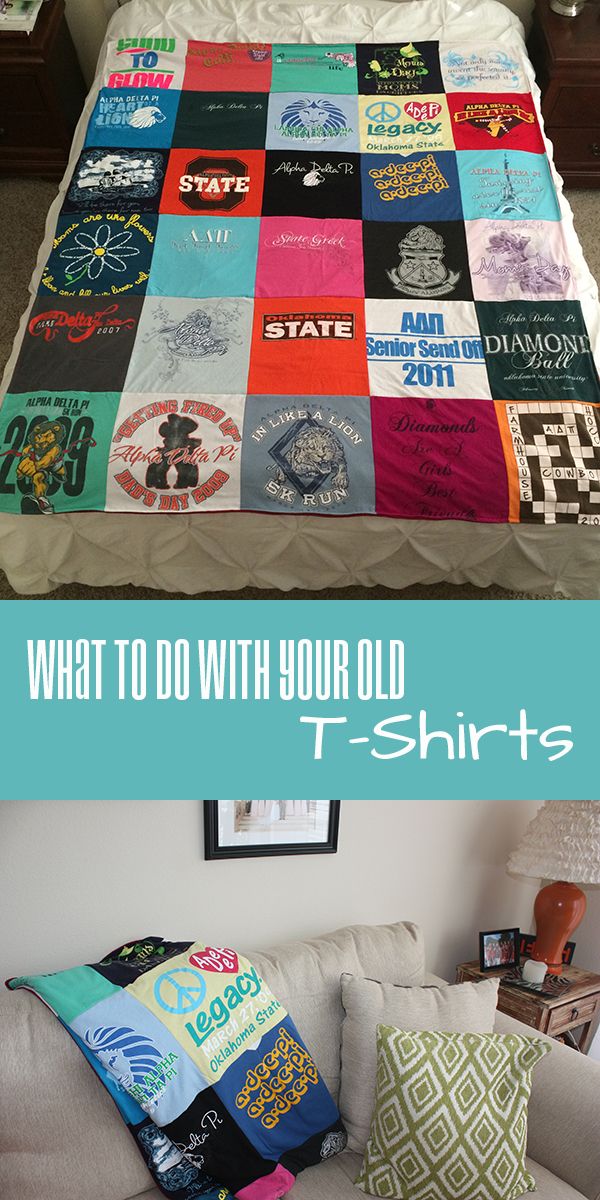 what to do with your old t - shirts on the couch in the living room