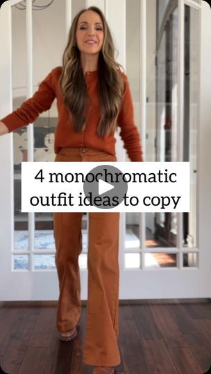 299K views · 9.1K reactions | 4 monochromatic outfit ideas for fall…which color combo is your favorite? Rust? Olive? Burgundy? Or black?? Tell me!

Comment below with the word LINK and I’ll send you a DM with links to all of these outfits.

#getdressedwithmerrick #monochromatic #outfitideas | Merrick White / Style Educator | The Cranberries · Dreams Casual Monochromatic Outfit, Brown Monochromatic Outfit, Monochromatic Outfit Ideas, Monochrome Outfit Ideas, Warm Fall Outfits, Outfit Ideas For Fall, The Cranberries, Monochromatic Outfit, Monochrome Outfit