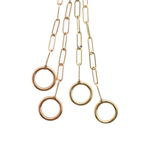 Square Link Chain in Gold | Marla Aaron Gold-tone Oval Link Box Chain Necklace, 14k Gold Box Chain Necklace With Rectangular Links, Rose Gold Chain Bracelet With Rectangular Links, Timeless Gold Chain Link Necklace, Timeless Gold Chain Necklace, Rose Gold Adjustable Chain Link Necklace, Adjustable Rose Gold Chain Link Necklace, Modern Gold Chain Ring With Oval Link, Adjustable Link Chain Ring In Yellow Gold