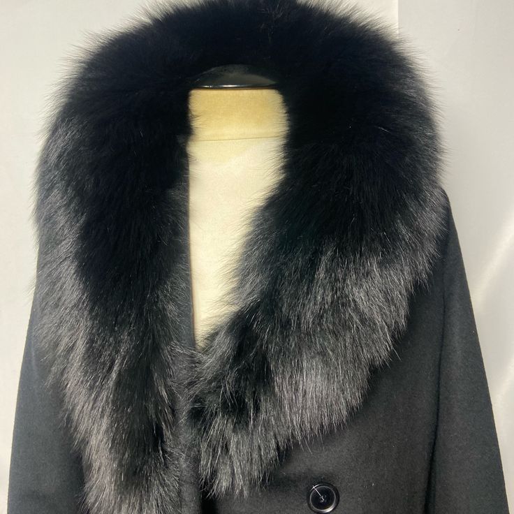 This Item Is New With Tags . Please Keep In Mind Posh Mark Takes 20% Fur Trench Coat, Cashmere Jacket, Long Trench, Long Trench Coat, Car Coat, Alpaca Wool, Fox Fur, Wool Coat, Sofia