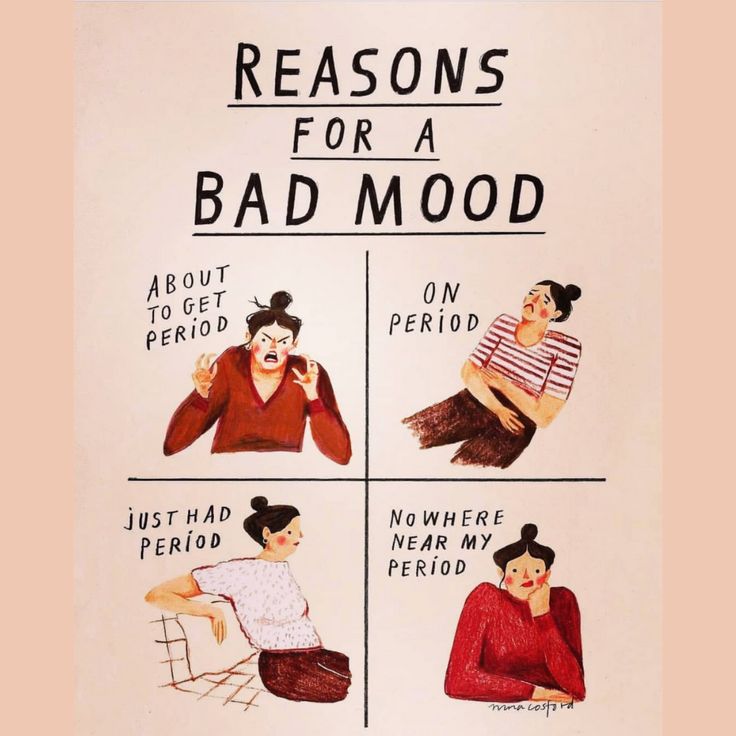 a poster with instructions on how to use the bad mood for women in their 20s's