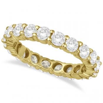 Diamond Eternity Ring Wedding Band 18k Yellow Gold (3.00ct) Canary Yellow Diamonds, Modern Wedding Band, Black Hills Gold Jewelry, Colored Diamond Rings, Handcrafted Silver Jewelry, Silver Jewellery Online, Yellow Diamonds, Diamond Eternity Ring, Fancy Yellow Diamond