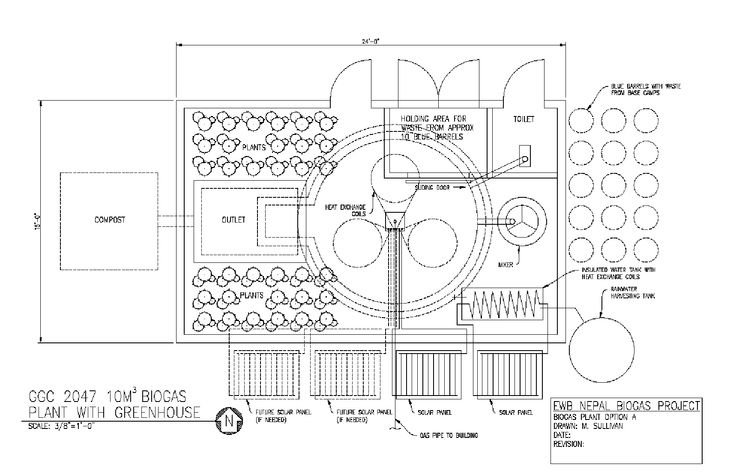 an architectural drawing shows the plan for a restaurant with seating areas, and other details