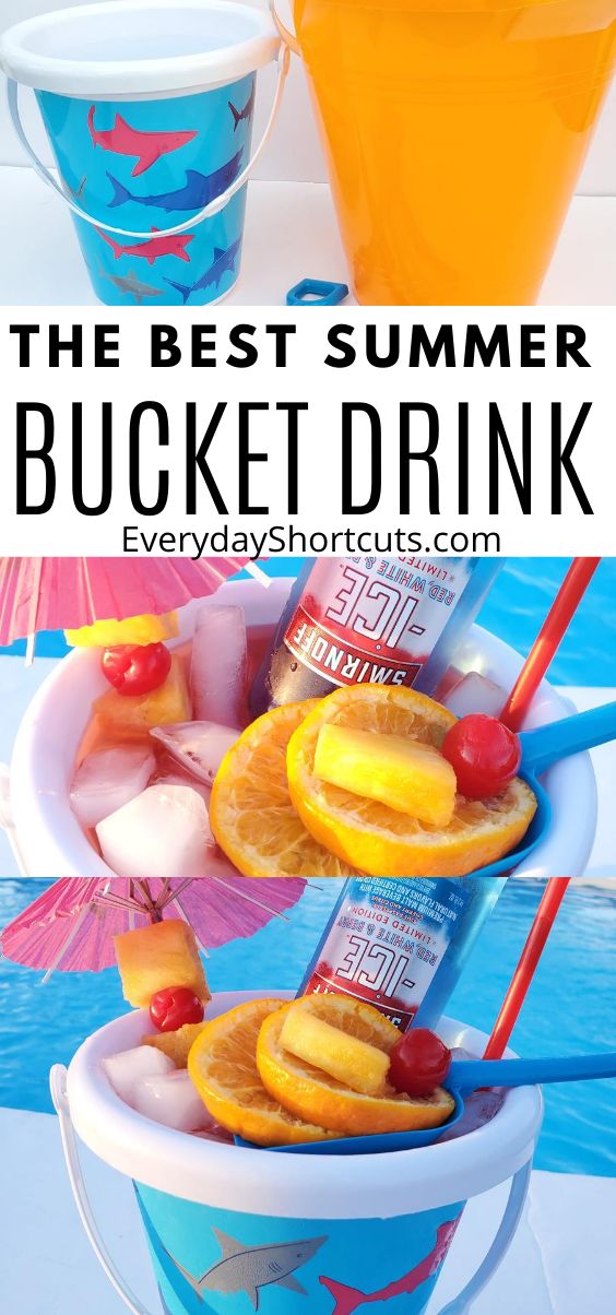 the best summer bucket drink recipe