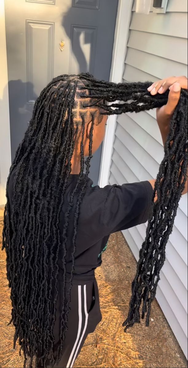 Soft Locs Black, Soft Locs Edges, Skl Hairstyles, Soft Locs, Big Box Braids Hairstyles, Short Locs Hairstyles, Quick Natural Hair Styles, Faux Locs Hairstyles, Mode Zara