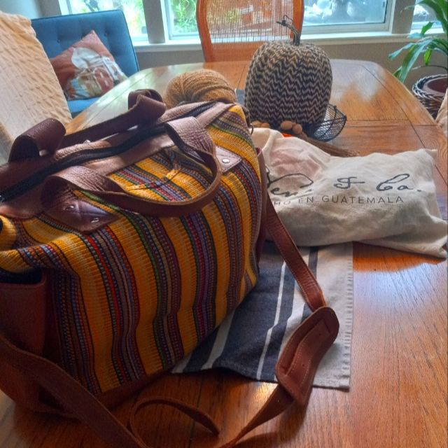 Absolutely Gorgeous "Legend" Design Backpack, In My Favorite Color, Yellow, With Nena's Signature Deep Red Interior. I Carried This Beautiful Bag Once And It's Sadly Been Sitting In The Closet. I Have A Few Nena Bags So I Thought I'd Pass It On To Someone That Will Use It! It's In Almost New Condition, All Shoulder And Backpack Straps Are Included. Brown Double Handle Box Bag For Travel, Brown Travel Tote Box Bag, Brown Tote Box Bag For Travel, Travel Box Bag With Leather Double Handles, Double Handle Box Bag With Leather Handles For Travel, Brown Tote Luggage With Removable Pouch, Travel Tote Bag With Handles, Travel Tote Bag With Leather Handles, Travel Tote Box Bag With Removable Pouch