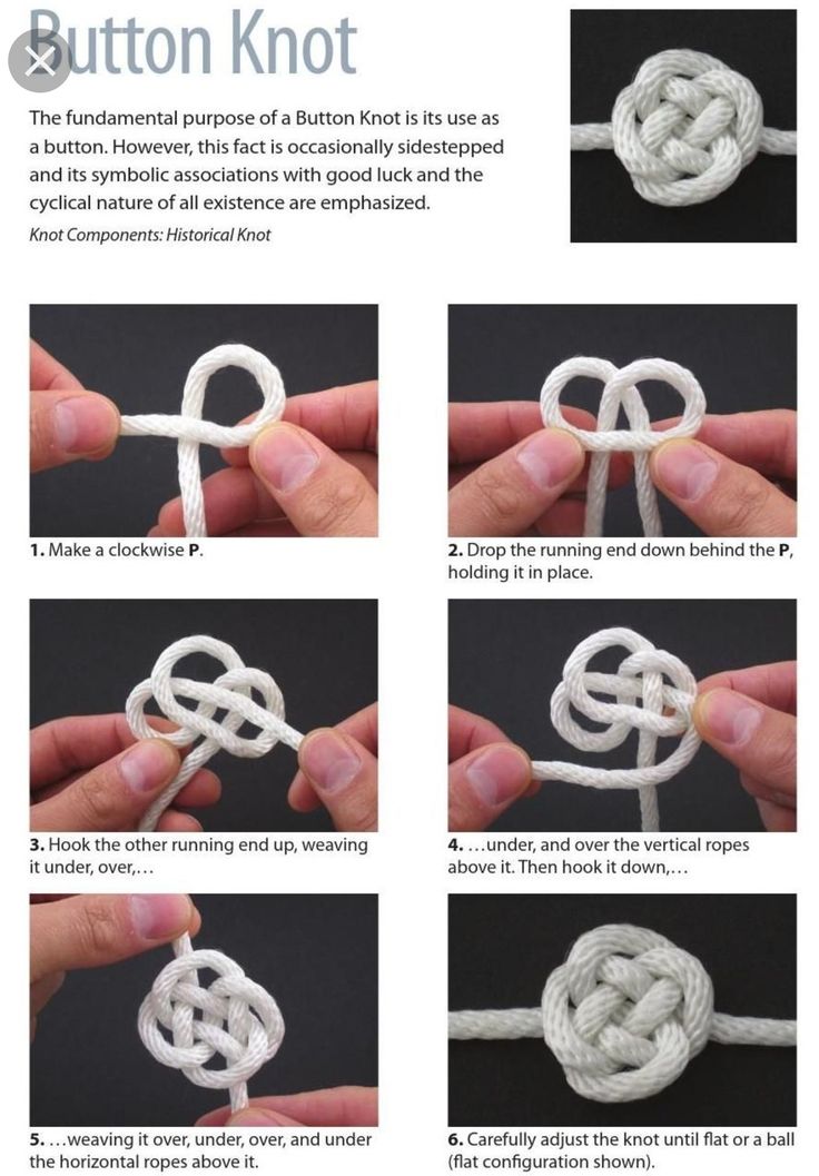 instructions on how to make a knotted knot