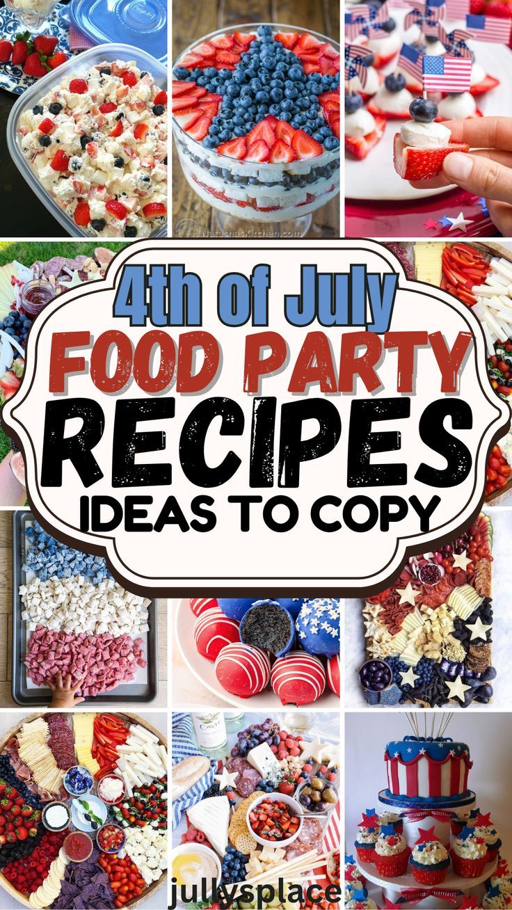 4th of july food, 4th of july recipes, 4th of july dessert ideas, 4th of july recipes ideas 4 Th Of July Party Foods, 4thvof July Food, 4th Of July Tailgate Food, 4th Of July Festive Food, 4 Of July Party Ideas Food, July 4 Salad Recipes, 4th Of July Food Ideas Side Dishes Red White Blue, 4th Of July Pool Snacks, Festive Fourth Of July Food