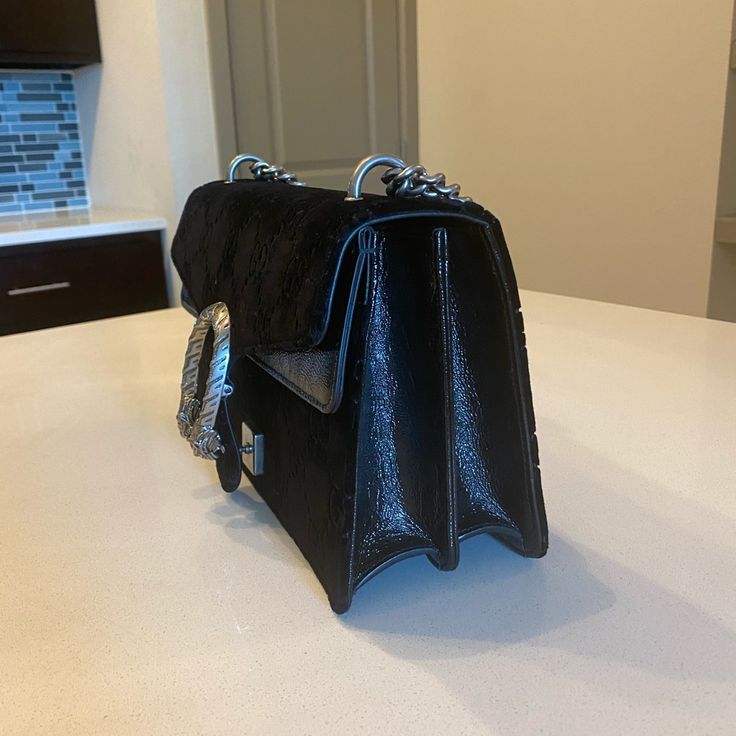 This Is A Brand New Black Gucci Dionysus Shoulder (Large) Bag. This Bag Is Very Beautiful And Elegant Perfect For A Date Night. Originally Purchased For My Bday And Never Worn It. This Item Is No Longer In Stock In Stores Everywhere. I Am Open To Reasonable Offers. Gucci Bag With Silver-tone Hardware For Party, Gucci Party Bag With Silver-tone Hardware, Gucci Shoulder Bag With Silver-tone Hardware For Evening, Gucci Evening Shoulder Bag With Silver-tone Hardware, Gucci Evening Shoulder Bag, Gucci Formal Shoulder Bag With Dust Bag, Gucci Evening Crossbody Shoulder Bag, Designer Gucci Shoulder Bag For Formal Occasions, Designer Gucci Formal Shoulder Bag