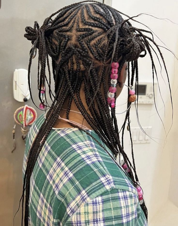 Braids Summer, Braided Cornrow Hairstyles, Cute Box Braids Hairstyles, Braids Hairstyles Pictures, Protective Hairstyles Braids, Pretty Braided Hairstyles, Hairstyle Inspo, Natural Make Up, Natural Hair Braids