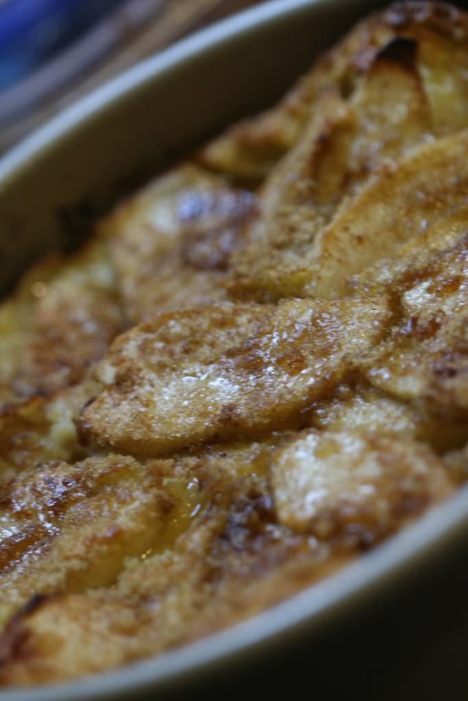 a casserole dish filled with some food on top of a table