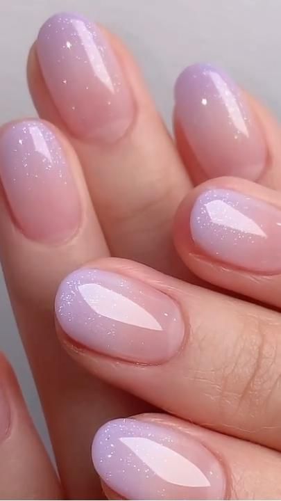 Pretty Spring Nail Designs for 2022 in 2022 | Lilac nails, Subtle nails, Lavender nails French Bride, Bridal Nails Wedding, Nails Neutral, Nails For Bride, Lilac Nails, Wedding Nails Glitter, Lavender Nails, Subtle Nails, Spring Nail Designs