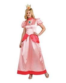 a woman dressed in a pink princess costume