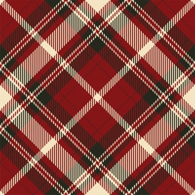 a red and white plaid pattern