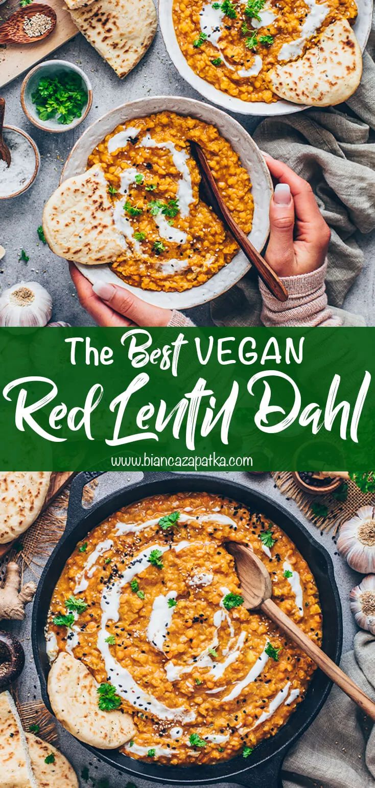 the best vegan red lentil dalw recipe