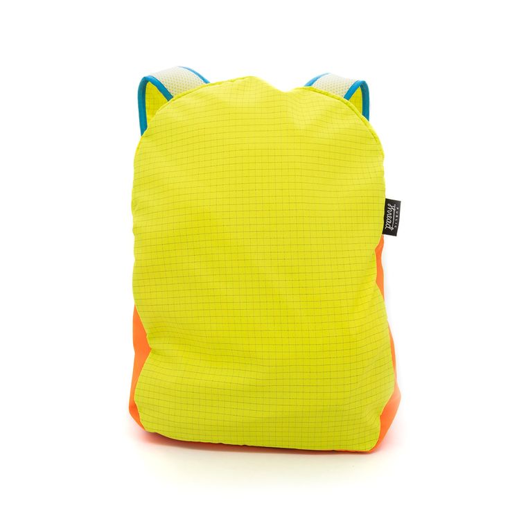 Experience the ultimate in convenience and sustainability with our Upcycled Packable Backpack in Electric Yellow, perfect for your everyday transit needs. Made from high-quality sustainable materials, this backpack is not only functional but also environmentally friendly. Details: Sustainable Packable Backpack Padded Straps Fold into pocket Fabric Content: Upcycled Nylon, 3-D Knit, Upcycled Chaco® Straps Waste Diversion: 0.6 lbs. Dimensions: 19"L X 4"W X 12" H Note: Each colorway is extremely limited in availability and moves quickly. Our current color options are listed above and shift rapidly based on ultra limited textile quantities. Click on images for a close-up views. Casual Packable Backpack For Travel, Casual Travel Backpack Packable, Multifunctional Packable Travel Accessories For Outdoor Activities, Functional Nylon Travel Accessories For Daily Use, Functional Packable Travel Accessories For Outdoor Activities, Functional Nylon Travel Accessories, Functional Nylon Backpack With Recyclable Material, Recycled Polyester Standard Backpack For Daily Use, Durable Nylon Versatile Backpack