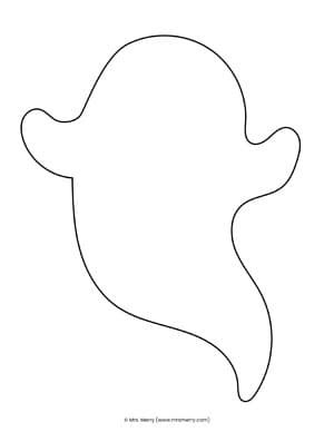 the outline of a cartoon character's head