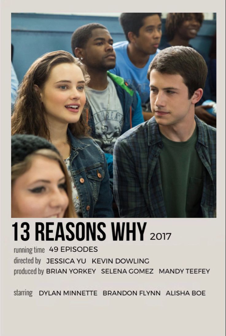 the poster for 13 reasons why is it important to be in this movie or tv?