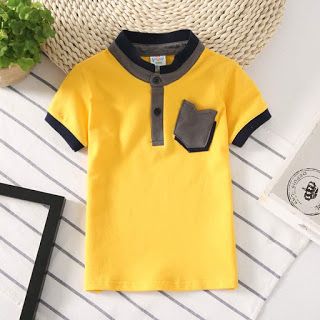 SkbCenterprise: 01:41:RM25.00:T-Shirt Kids Fashion Wear, Yellow Clothes, Boys Tops, Legging Sport, Fabric Technology, Clothes For Kids, Sport T-shirts, Children Clothing, Children Clothes