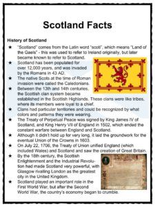 an article about scotland's history