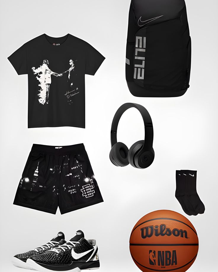 Basketball Fits Men, Hooping Fits, Teen Boys Outfit Ideas, Basketball Outfit Ideas, Sports Style Men, Hoop Outfit, Baseball Fits, Hood Drip, Basketball Essentials