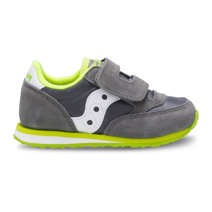 Jazz Hook & Loop Sneaker | Little Kid's | Stride Rite Slip-resistant Leather Sneakers For Training, Scratch-resistant Round Toe Sneakers For Jogging, Sporty Scratch-resistant High-top Sneakers, Slip-resistant Gray Sneakers For Jogging, Leather Training Sneakers With Rubber Sole, Sporty Green Slip-resistant Walking Shoes, Non-slip Slip-on Skate Shoes For Sports, Slip-resistant Round Toe Sneakers For Sports, Low-top Synthetic Sneakers With Hook And Loop Closure