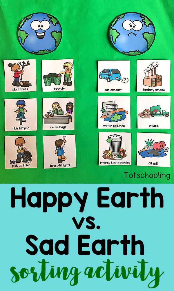 Earth Day Sorting Activity, Earth Day Circle Time Activities, Earth Day Social Emotional Activities, Earth Day Circle Time Preschool, Pre K Earth Day Activities, Toddler Earth Day Activities, Earth Day For Toddlers, Earth Day Activities For Toddlers, Art For Pre K