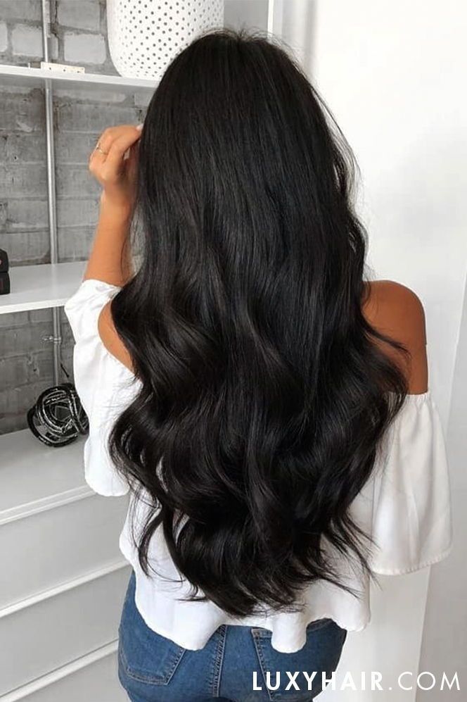 Black Hair Curls, Dark Brunette Hair, Black Hair Color, Long Dark Hair, Long Black Hair, Hair Inspiration Color, Hair Color Dark, Hair Inspo Color, Hair Color For Black Hair