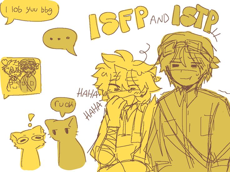 MBTI fanart, ISFP fanart, ISTP fanart, ISFP X ISTP fanart Isfp And Istp Relationship, Isfp Istp Relationship, Isfp Ship Dynamic, Isfp And Istj, Isfp X Istp Mbti, Isfp Ship, Isfp X Infp, Istp X Infp, Isfp Core