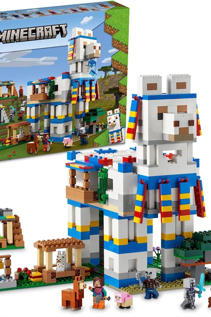 the lego minecraft set has been designed to look like it is in an old movie