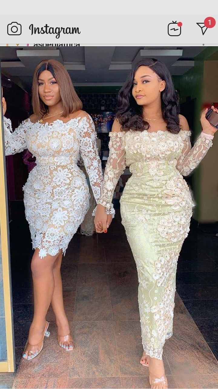 Nigerian Dress Styles, Aso Ebi Dresses, Nigerian Lace Styles Dress, Nigerian Lace Styles, African Lace Styles, Best African Dresses, Short African Dresses, Lace Gown Styles, Lace Dress Styles