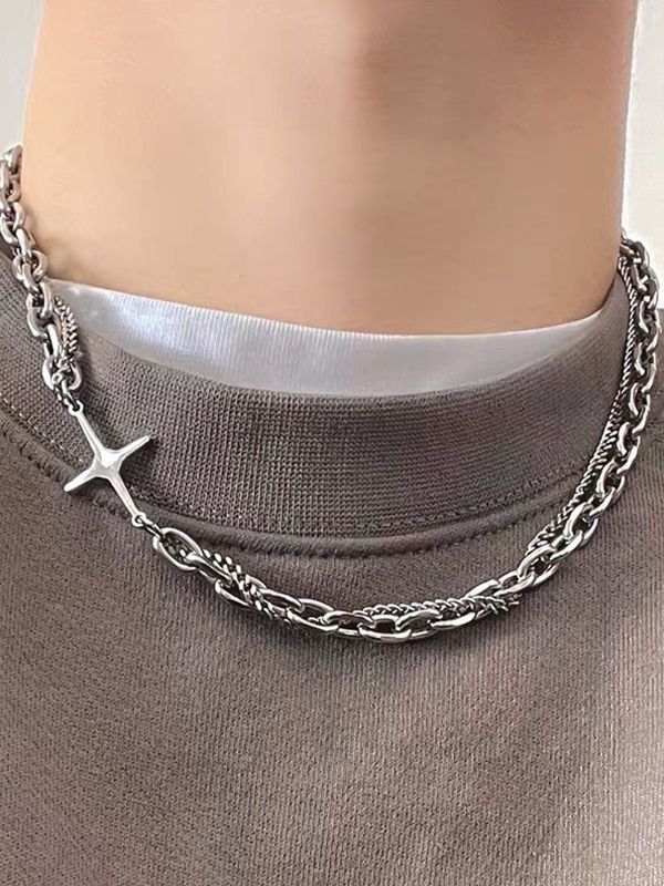 [SponsoredPost] 31 Top Mens Jewelry Necklace Recommendations You Need To See Straight Away #mensjewelrynecklace Street Grunge, Chain Necklace Silver, Grunge Jewelry, Edgy Jewelry, Y2k Necklace, Mens Silver Necklace, Mens Jewelry Necklace, Mens Chain Necklace, Jewelry Accessories Ideas