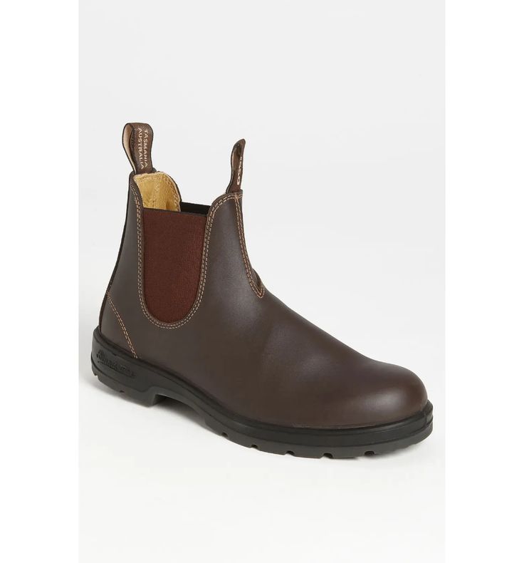 Blundstone Footwear Chelsea Boot | Nordstrom Classic Slip-resistant Boots For Outdoor Activities, Classic Slip-on Walking Boots, Functional Brown Boots With Rubber Sole, Functional Brown High-top Boots, Brown Slip-resistant Slip-on Boots, Brown Slip-on Slip-resistant Boots, Slip-on Slip-resistant Brown Boots, High-top Sports Boots For Fall, Classic Chelsea Boots With Vibram Sole