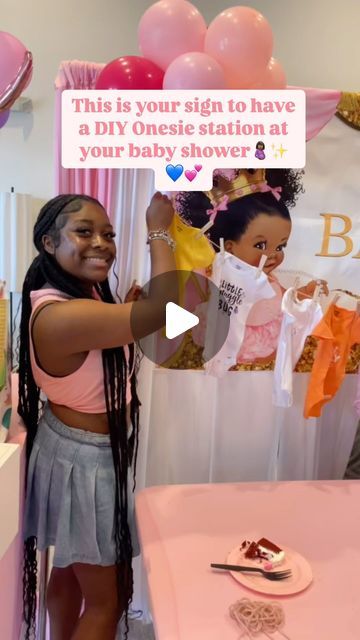 Libby | ASD Mom | DIY Content Creator | Custom Gifts on Instagram: "This DIY onesie station was a hit at my girls @thegiftofsummerraine baby shower!💕✨ . . I found most of my files off of @etsy. They have them in bundles super inexpensive. Just type in “baby onesie avg” Then I used my @cricut maker to cut them out. And I have sooooo much HTV I never use, so this was perfect. I also bought the onesies off of Amazon in bulk! Did a few white and colored as well. . . #cricut #cricutmade #cricutmaker #handmade #cricutcrafts #smallbusiness #cricutexploreair #vinyl #diy #etsy #crafts #svg #custom # craftymama" Diy Onesie Station, Onesie Station Baby Shower Ideas, Onsie Station Ideas, Diy Onesie Decorating, Onesie Decorating Ideas, Onesie Making Station, Diy Baby Onesies, Baby Shower Onesie Decorating, Diy Etsy Crafts