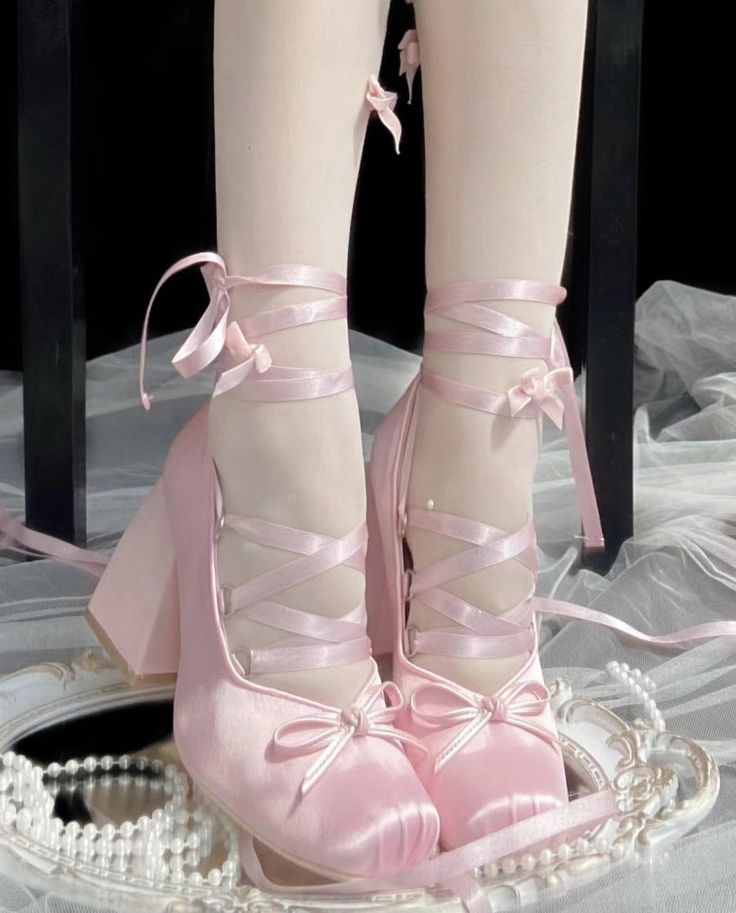 New Release: BerryQ 【-Minuet-】 Lolita Ballet Shoes
 
◆ Shopping Link >>> https://lolitawardrobe.com/search/?Keyword=Minuet
◆ The Quantity is Very Limited!!! Ballet Shoes Drawing, Pale Pink Outfit, Fancy Drawing, Victorian Anime, Bb Shoes, Techno Outfit, Block High Heels, Mary Janes Shoes, Ballet Heels