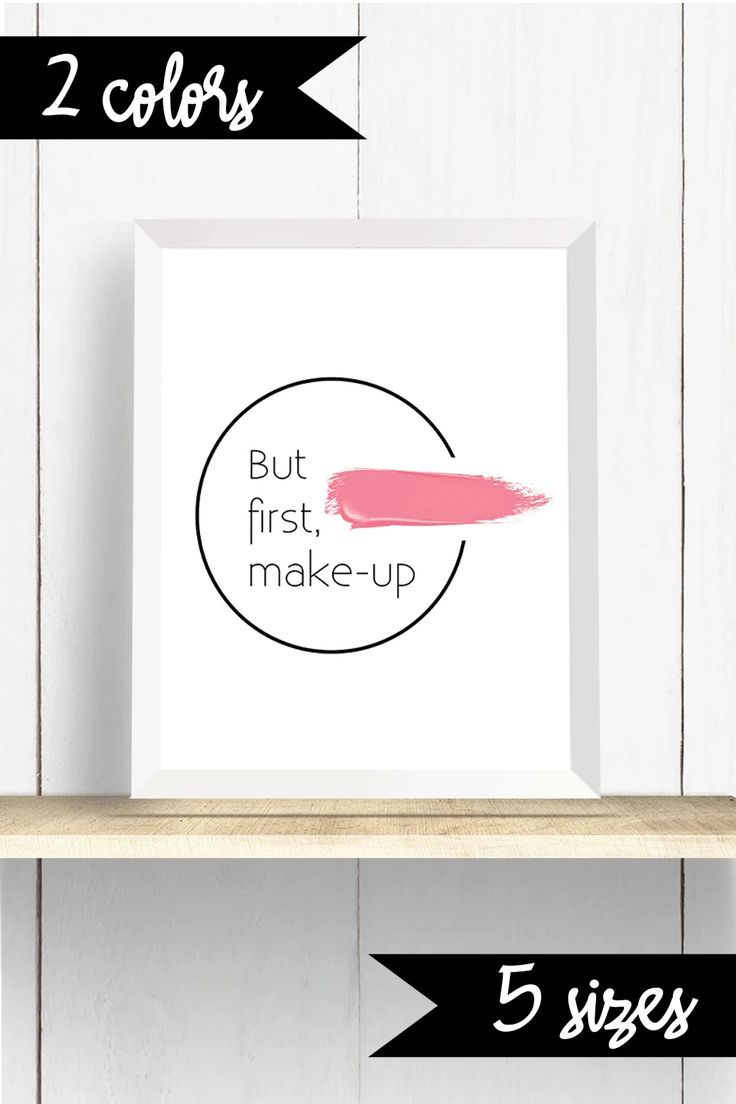 This minimalist make up print is available in 5 sizes: 4x6, 5x7, 8x10, 11x14, and 13x19. Great decor idea for makeup artists, makeup bloggers, hair salons, or your own personal vanity station! Made in L.A. by Arla LaserWorks | As featured on CBS and Buzzfeed #makeupstudio #glamroomdecor Lash Studio Decor, Makeup Room Decor Ideas, Vanity Station, Glam Room Decor, Makeup Artist Studio, Artists Studio, Makeup Room Decor, Lipstick Gloss, Glam Room