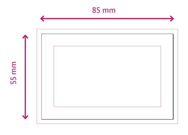 a drawing of a square with measurements for the width