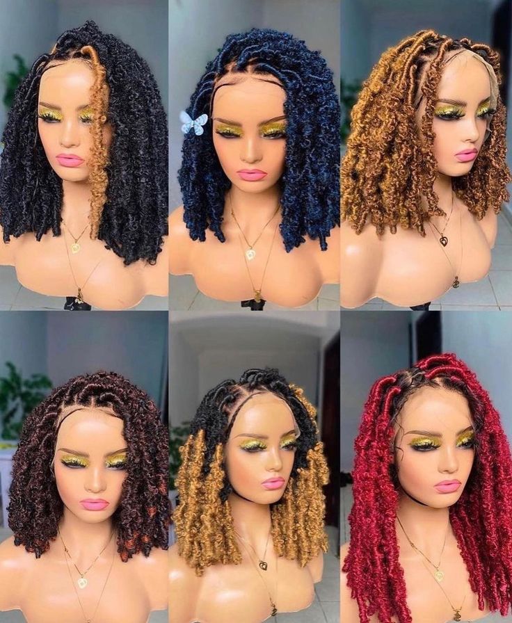 WhatsApp 08066082557 or Instagram:_maudleen_to order urs 🦋in Wholesale and retail prices.. available in a variety bof lengths,sizes and color Butterfly Locs Color, Short Butterfly Locs, Locs Wigs, Locs Color, Goddess Locks, Faux Locks, Passion Twists, Butterfly Locs, Wig Caps