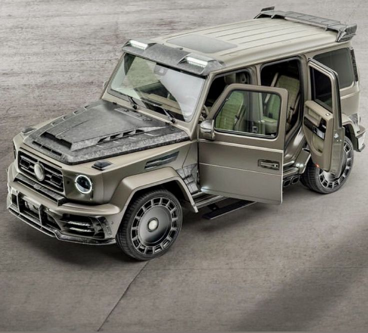 the new mercedes g - class suv is shown from above