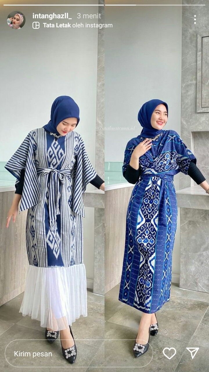 Tenun Fashion Hijab, Outer Batik Modern Hijab, Model Baju Batik Modern Dresses, Model Dress Tenun, Blouse Batik Modern Kombinasi, Model Outer Batik, Dress Batik Hijab, Model Tunik Batik Modern, Dress Batik Modern Fashion Style