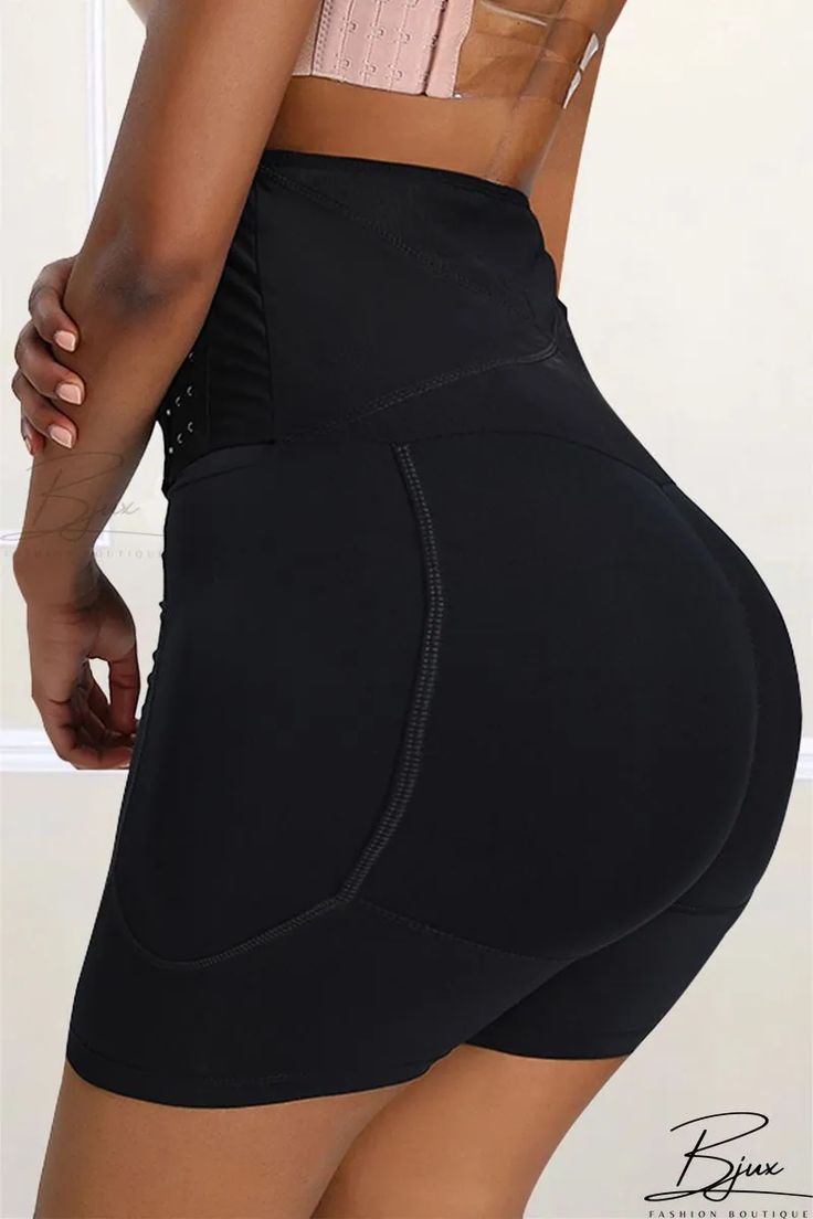 Bjux - Bragas de cintura alta ajustadas de moda sexy negras High Waist High Stretch Black Activewear, Black Stretch Bottoms For Club, Stretch Black Club Bottoms, Black Shapewear Activewear For Yoga, Tight Black Tights For Workout, High Waist Black Tights For Gym, High Waist Black Gym Tights, Black Shaping Activewear For Yoga, Tight-fit Black Tights For Workout