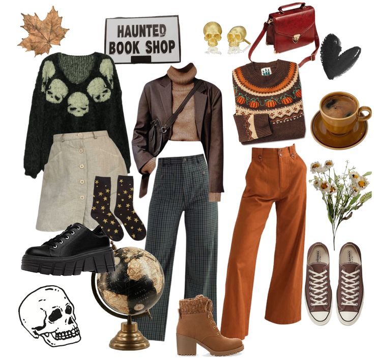 Spooky Autumn Outfits, Spooky Season Fashion, Haunted House Date Outfit Ideas, Spooky Outfit Ideas, Halloweencore Outfit, Halloween Horror Nights Outfit Ideas, October Birthday Outfit, Halloween Style Outfits, Haunted House Outfit Ideas