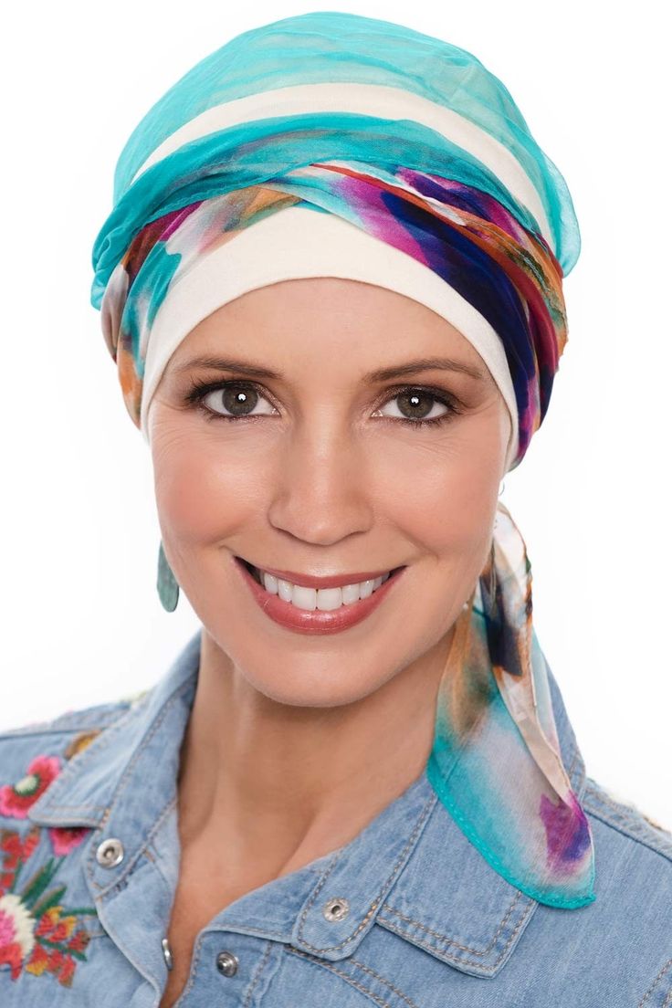 Lanie Pre Tied Scarf Cap | Ready Tie Head Scarves Adjustable Multicolor Headscarf For Spring, Summer Knotted Headscarf, Summer Knotted Headscarf, One Size, Summer Knotted Headscarf, One Size Fits Most, Tie Head Scarves, Five Minute Hairstyles, Chemo Head Scarf, Chemo Scarves, Head Scarf Tying