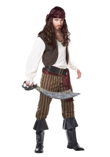 Men's Rogue Pirate Costume Adult Pirate Costume, Pirate Costumes, California Costumes, Faux Suede Vest, Men Halloween, Fest Outfits, Mens Halloween Costumes, Costume Collection, Pirate Costume