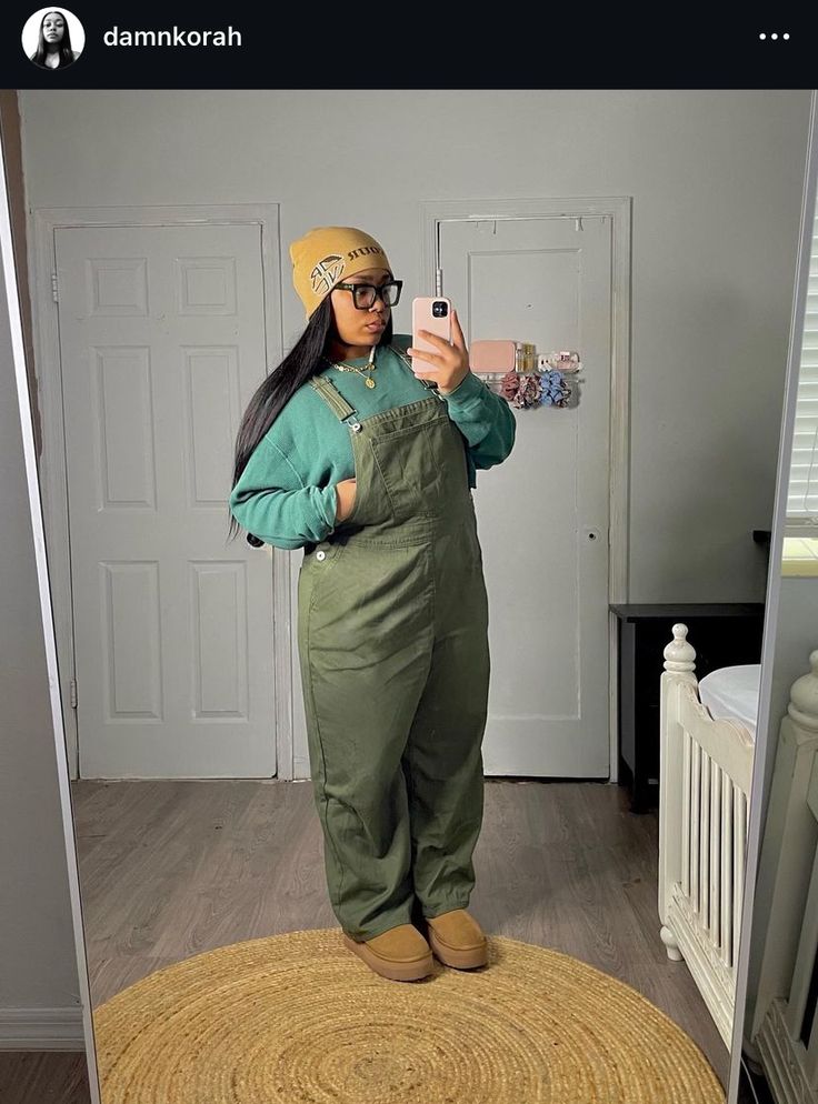 Overalls Outfit Fall, Plus Size Baddie Outfits, Overalls Outfit, Cute Modest Outfits, Earthy Outfits, Diy Vetement, Cute Comfy Outfits, Streetwear Fashion Women