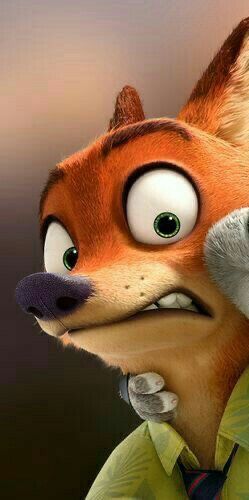 the fox and the hound are looking at each other's eyes while they hug