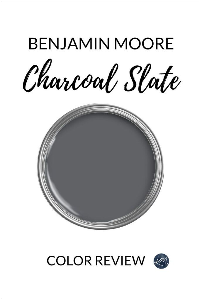 the color is charcoal gray, and it has been used in many different ways to create this