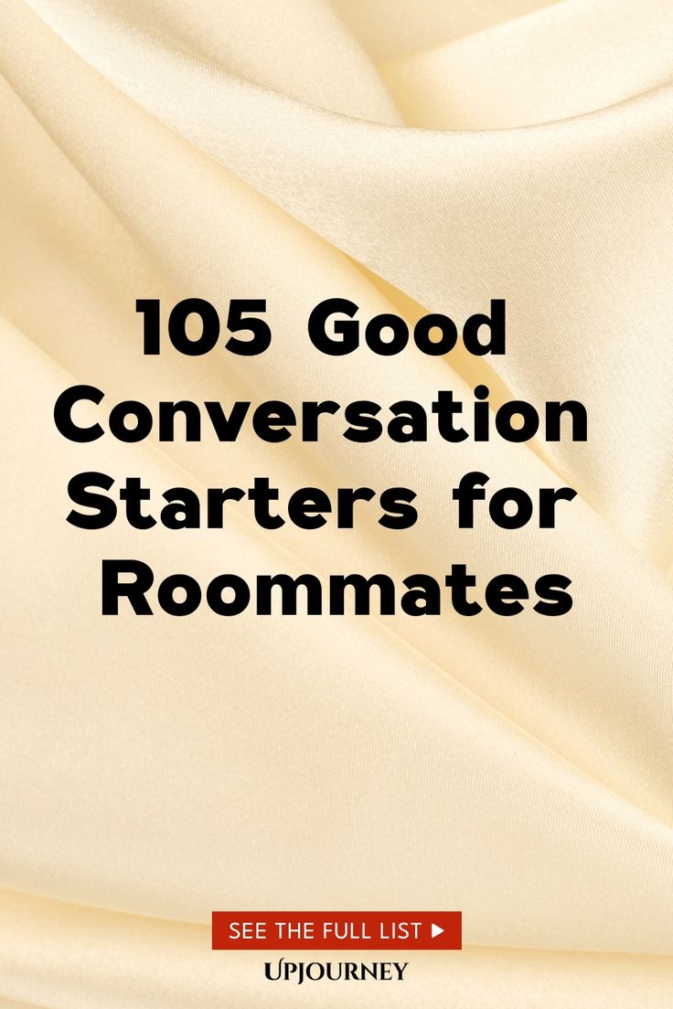 105 Good Conversation Starters for Roommates Good Conversation Starters, Work Etiquette, Psychology Terms, Relationship Quizzes, Good Conversation, Fun Questions, Happiness Journal, Friendship And Dating, Trivia Quizzes