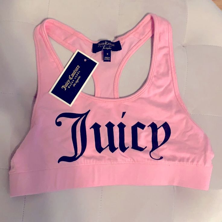 Brand New With Tag Pink Sporty Activewear For Leisure, Pink Athleisure Activewear For Leisure, Trendy Pink Fitted Sports Bra, Trendy Fitted Pink Sports Bra, Trendy Pink Sports Bra For Workout, Trendy Pink Leisure Activewear, Pink Letter Print Activewear For Sports, Pink Stretch Activewear With Letter Print, Pink Letter Print Activewear For Gym